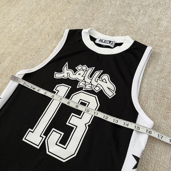 HLZBLZ Lucky 13 Black White Hilo Jersey Tank Top S - Picture 6 of 8